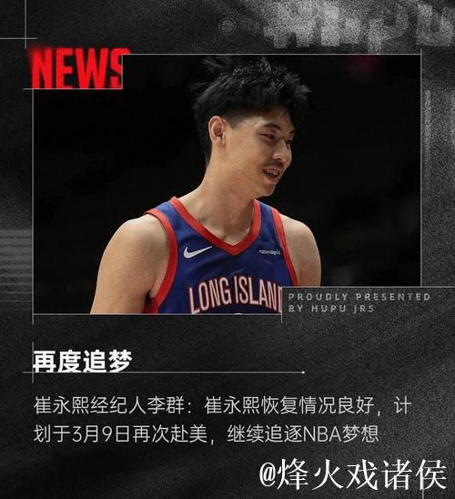 崔永熙展望NBA新赛季：立足发展联盟再出发